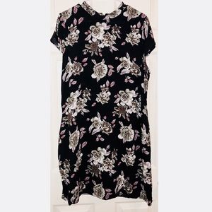 Charming Charlie High Neck Floral Dress